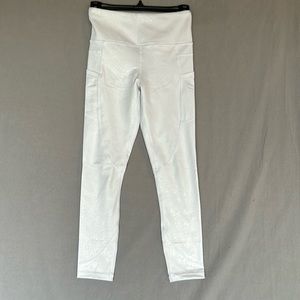NEW Zyia Women's White Viper Pocket Light N Tight Hi-Rise 7/8 24" - 4